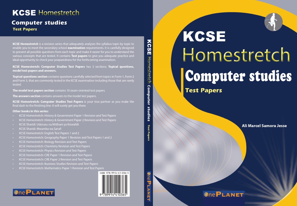 KCSE Homestretch Computer Studies book cover